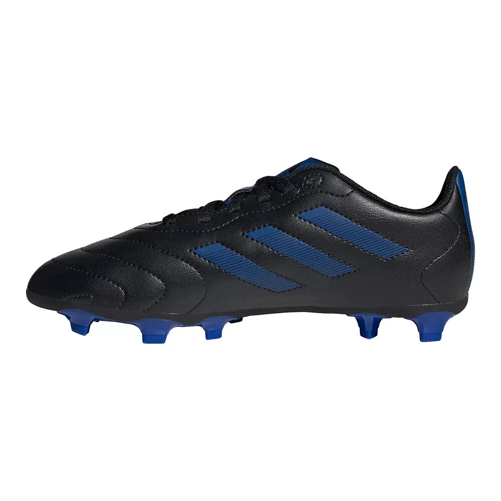 Adidas Goletto VIII GX6906 Kids Black Royal Firm Ground Soccer Cleats HTAT1561
